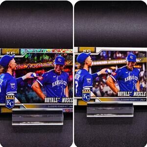 Jac Caglianone Topps Shimmer Foil RC Kansas City Royals Top Prospect